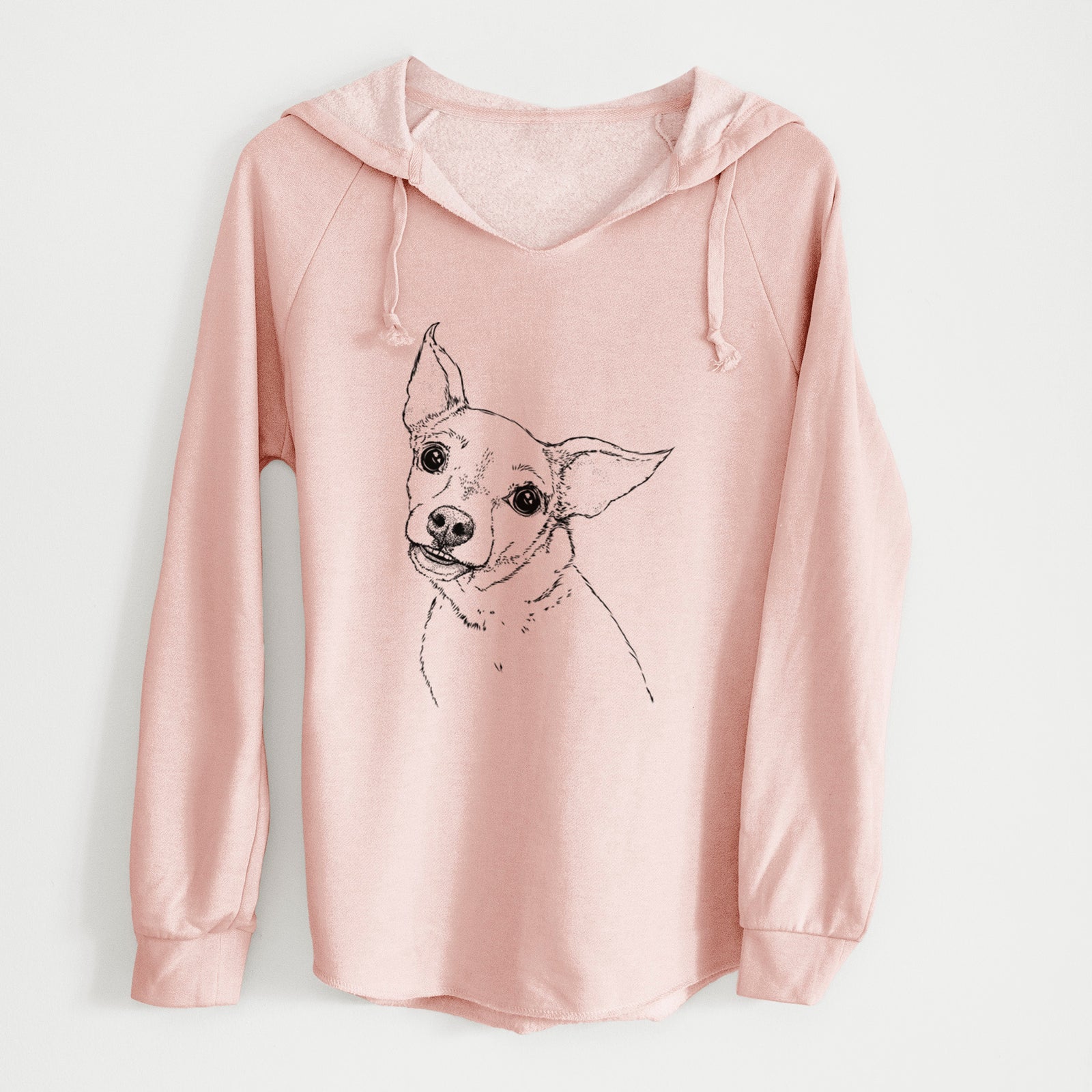 Bare Lola the Chiweenie - Cali Wave Hooded Sweatshirt