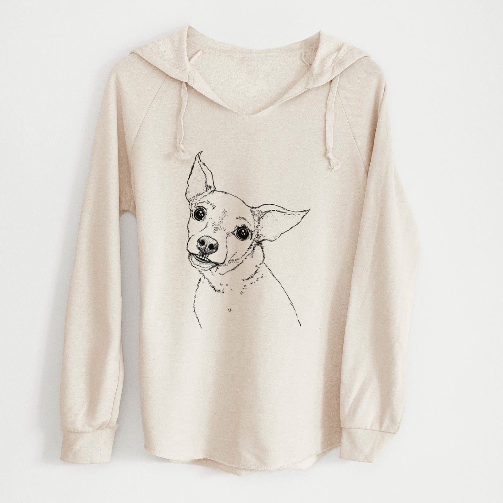 Bare Lola the Chiweenie - Cali Wave Hooded Sweatshirt