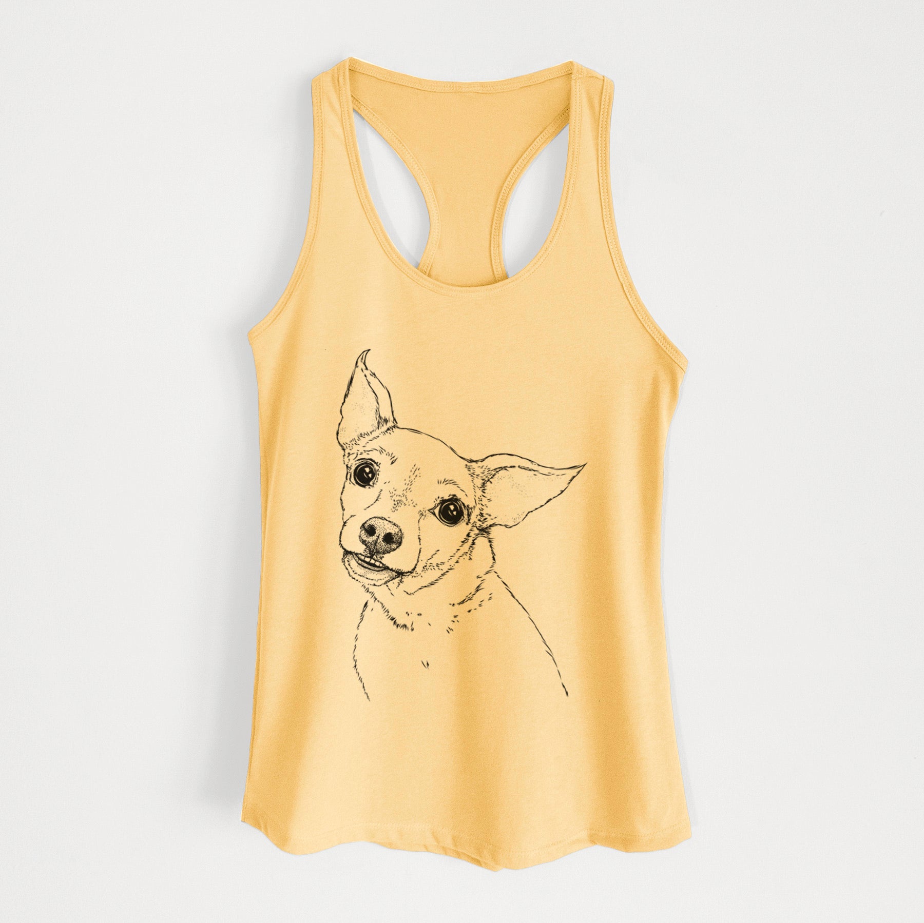 Lola the Chiweenie - Women's Racerback Tanktop