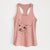 Lola the Chiweenie - Women's Racerback Tanktop