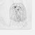 Lorenzo the Lhasa Apso Decorative Hand Towel