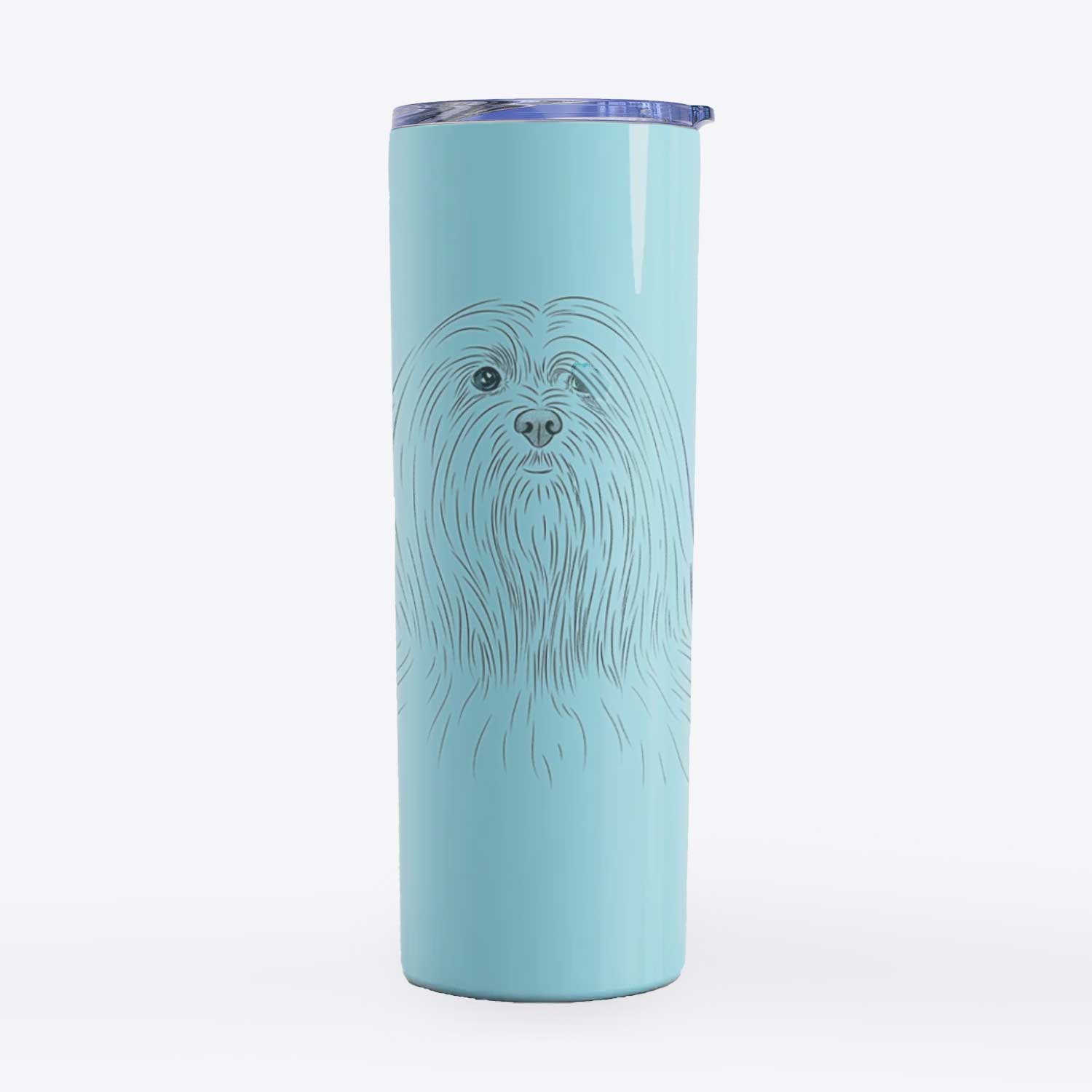 Lorenzo the Lhasa Apso - 20oz Skinny Tumbler