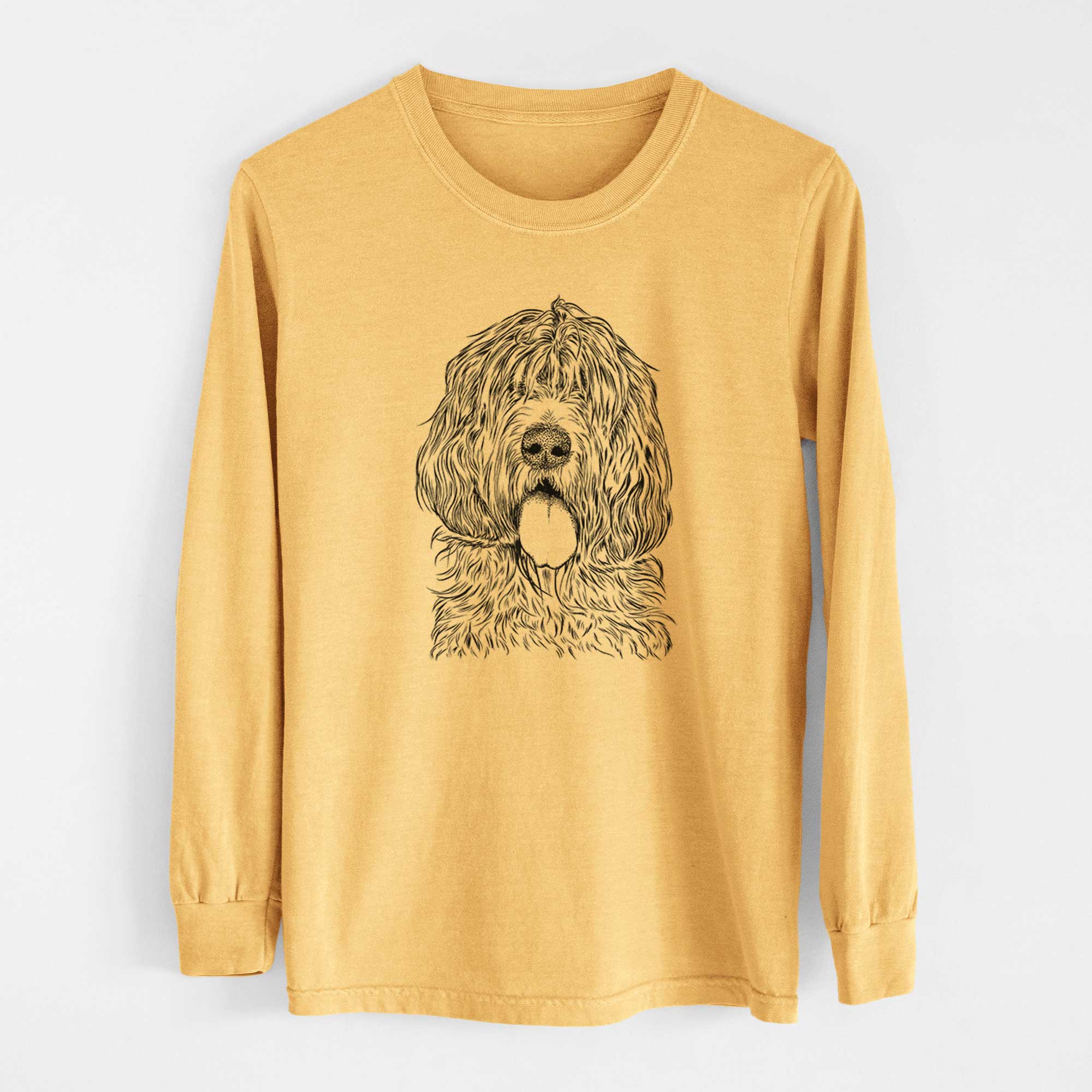 Bare Lou the Otterhound - Heavyweight 100% Cotton Long Sleeve