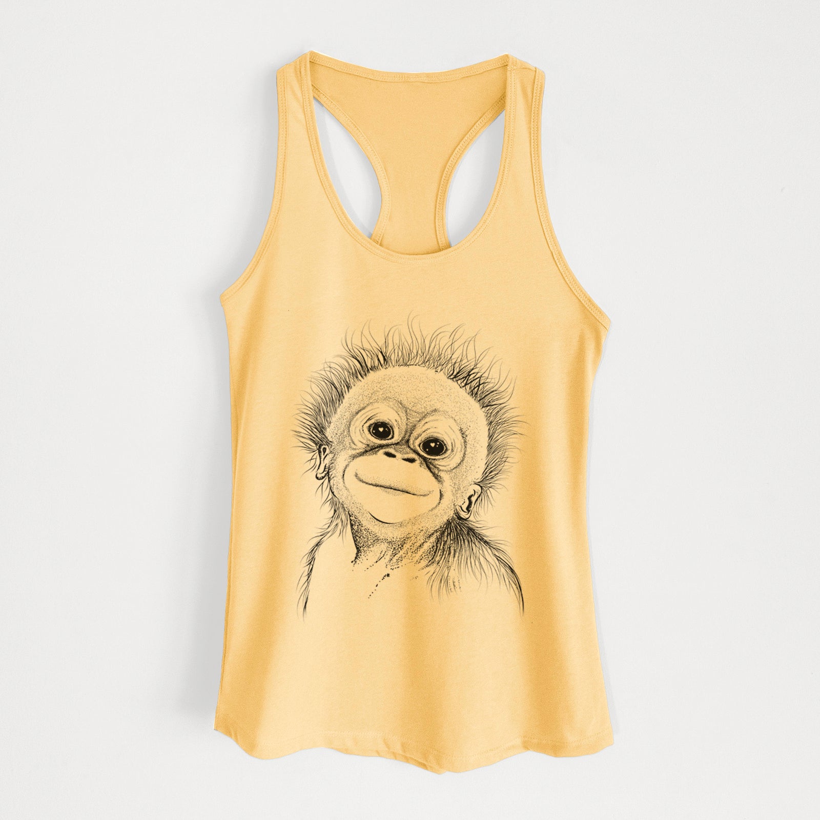 Louie the Baby Orangutan - Women's Racerback Tanktop
