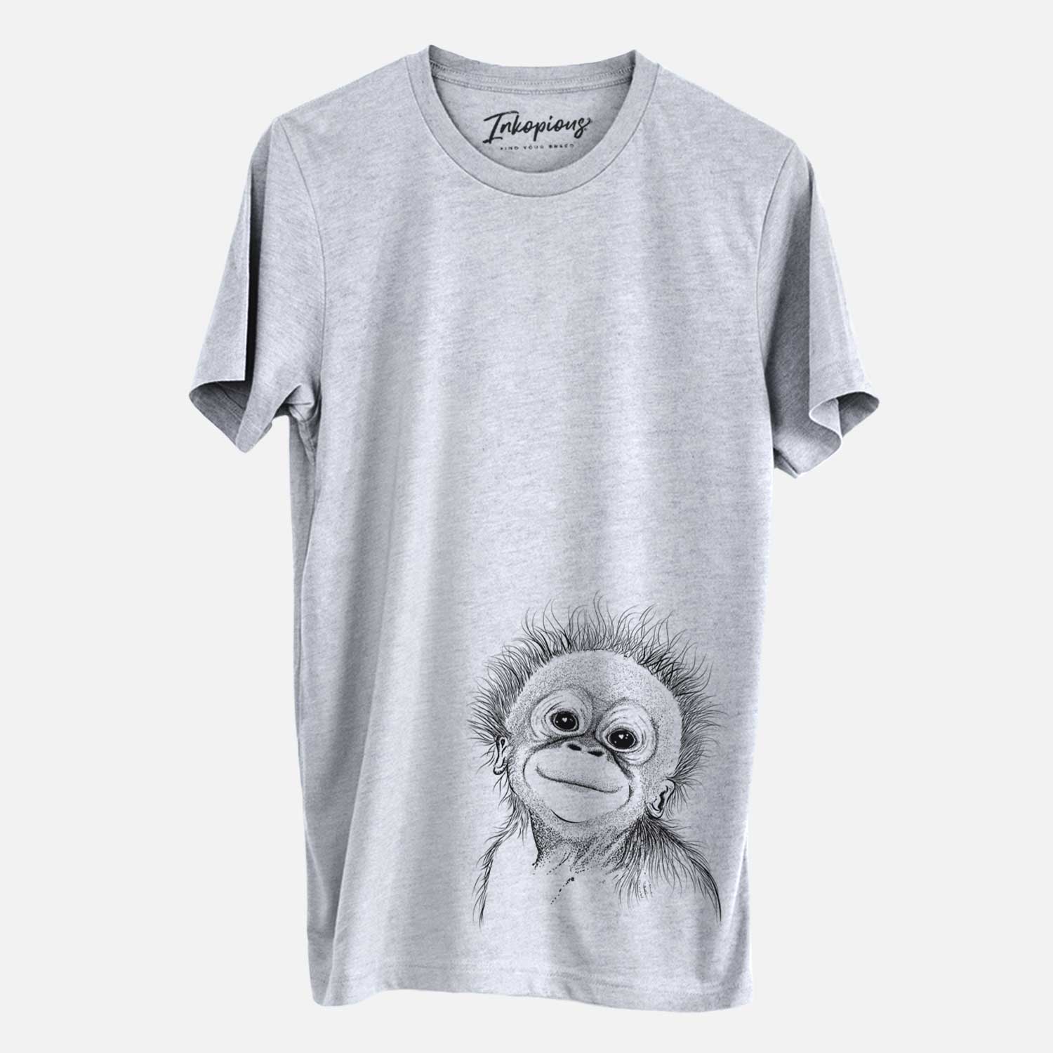 Bare Louie the Baby Orangutan - Unisex Crewneck
