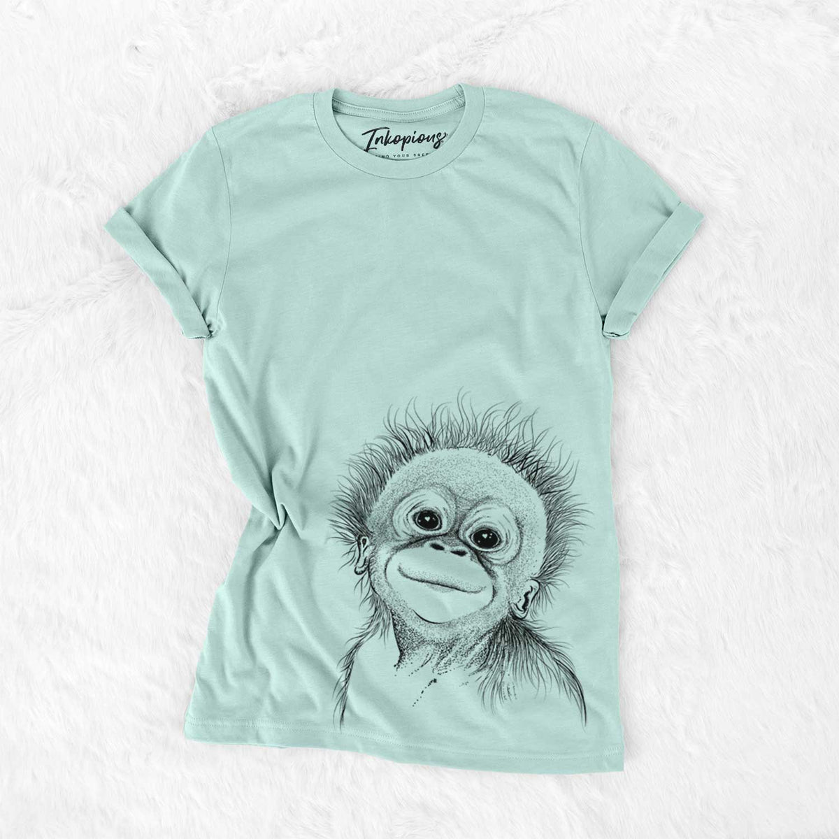 Bare Louie the Baby Orangutan - Unisex Crewneck