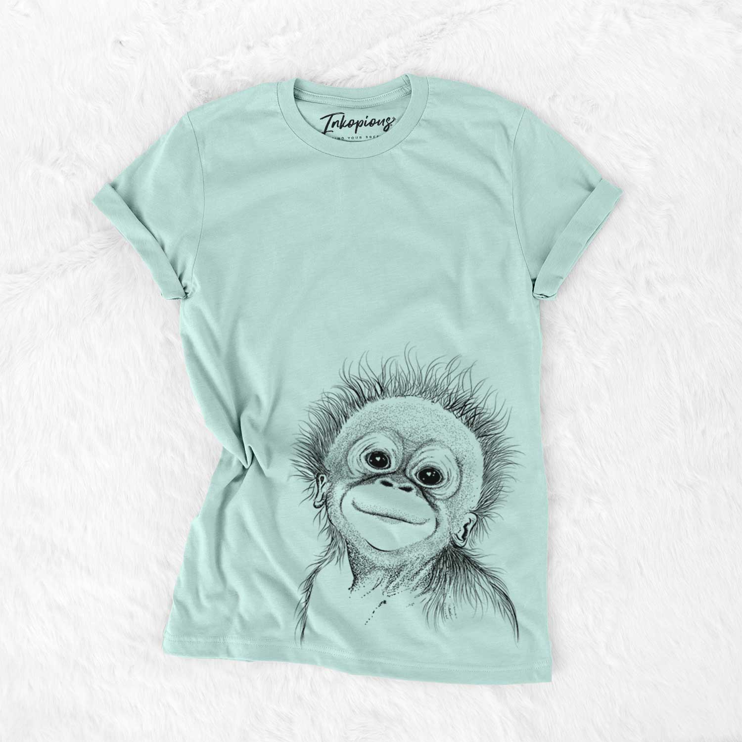 Bare Louie the Baby Orangutan - Unisex Crewneck