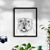 Louie the English Bulldog Art Print