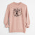 Bare Louie the English Bulldog - Unisex Pigment Dyed Crew Sweatshirt