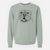 Bare Louie the English Bulldog - Unisex Pigment Dyed Crew Sweatshirt