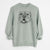 Bare Louie the English Bulldog - Unisex Pigment Dyed Crew Sweatshirt