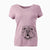 Bare Louie the English Bulldog - Women's V-neck Shirt