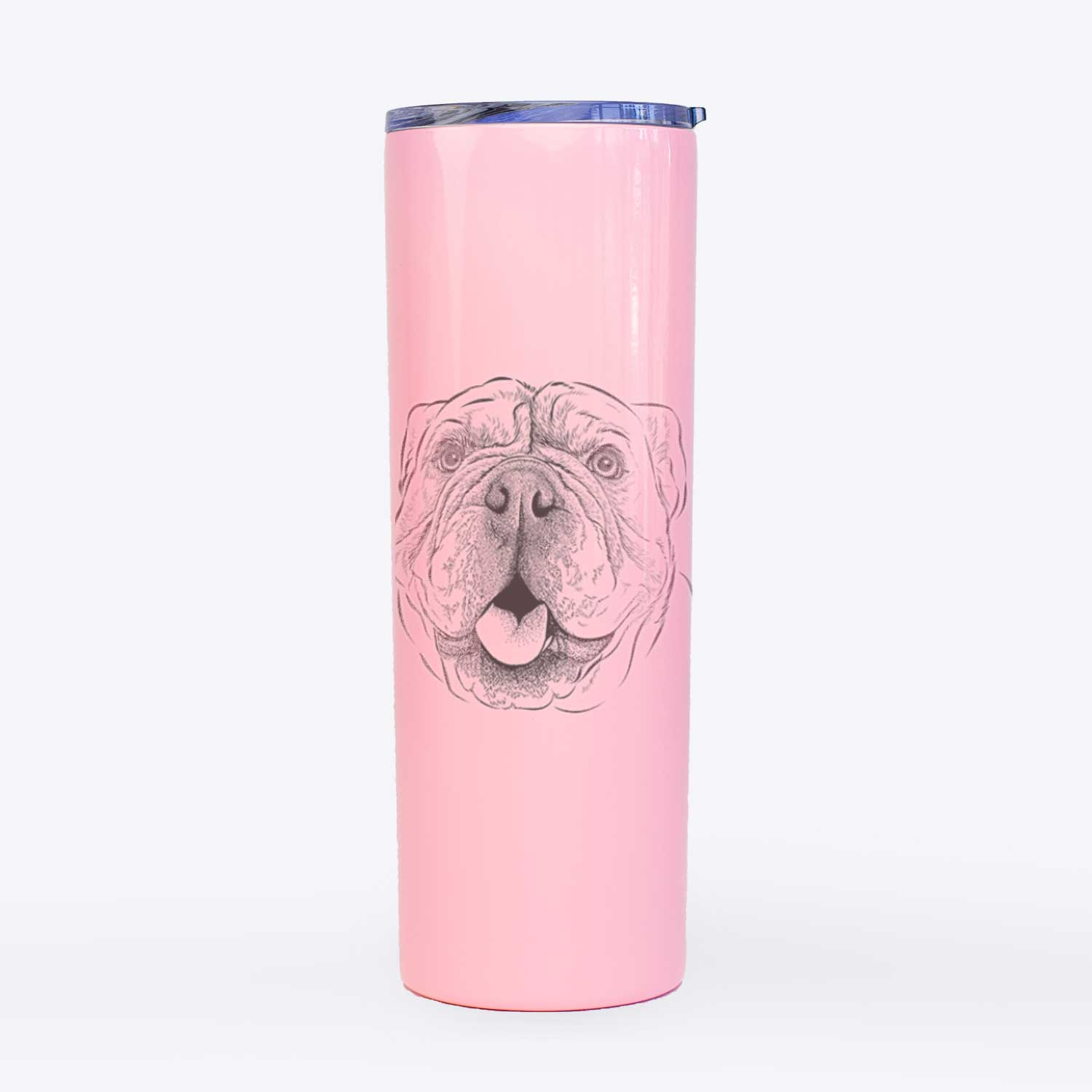 Louie the English Bulldog - 20oz Skinny Tumbler