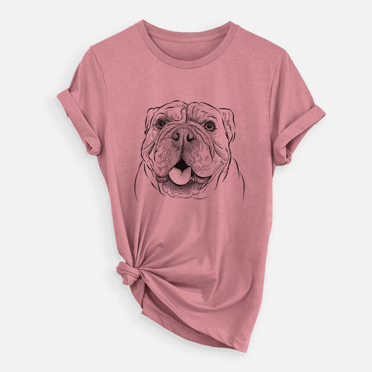 Bare Louie the English Bulldog - Unisex Crewneck