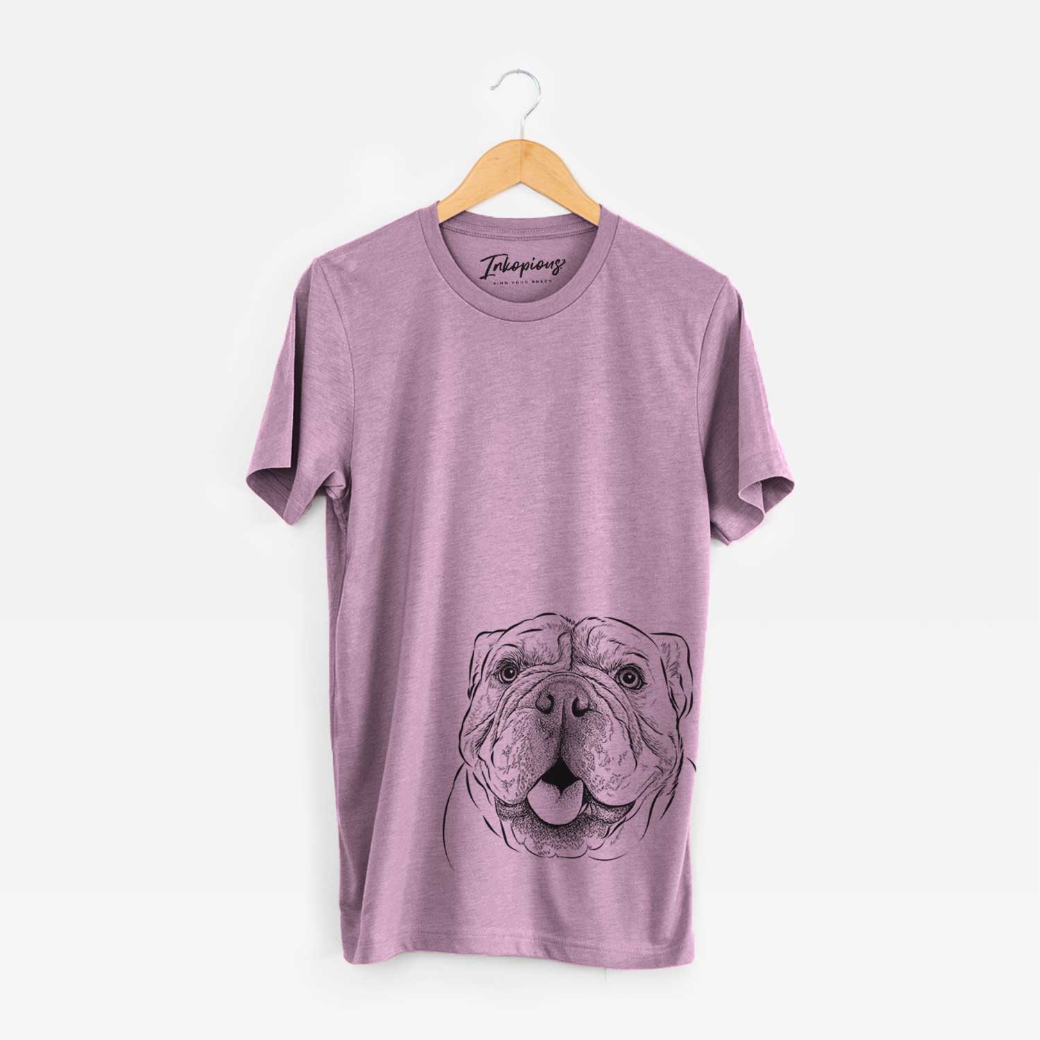 Bare Louie the English Bulldog - Unisex Crewneck