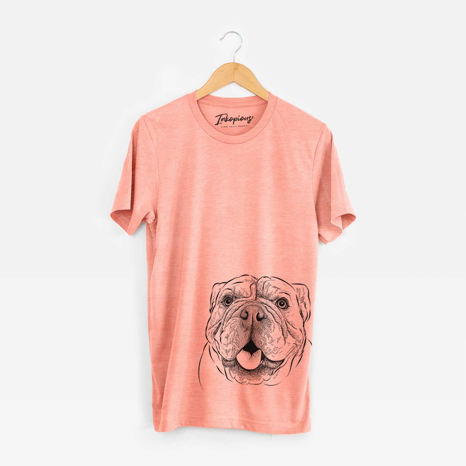 Bare Louie the English Bulldog - Unisex Crewneck