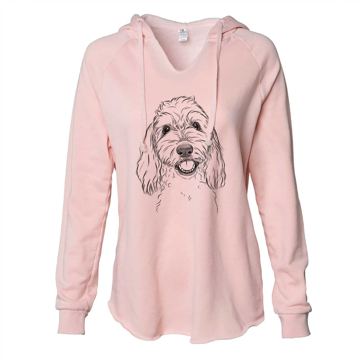 Louie the Coton de Tulear - Cali Wave Hooded Sweatshirt