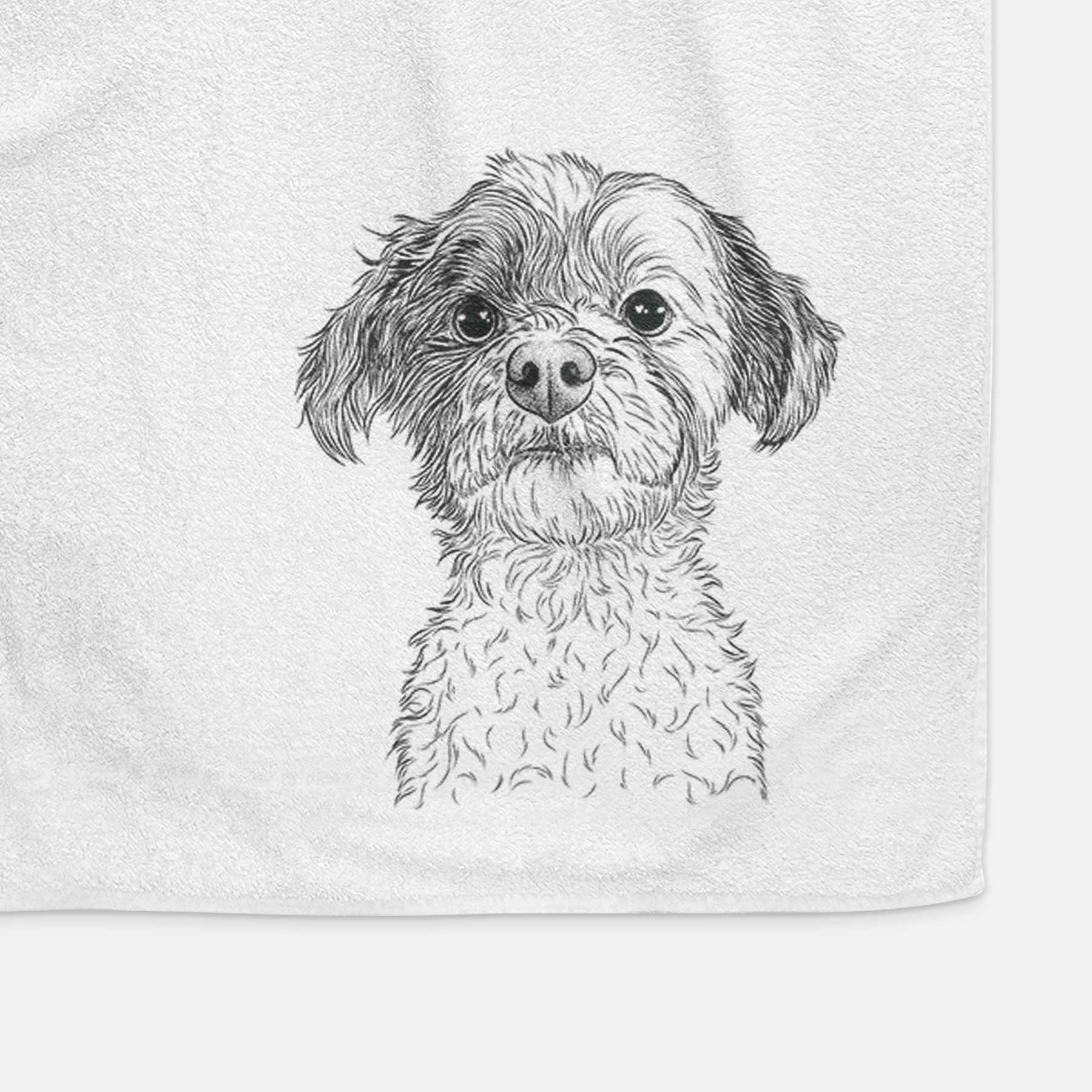 Louise the Havanese Decorative Hand Towel