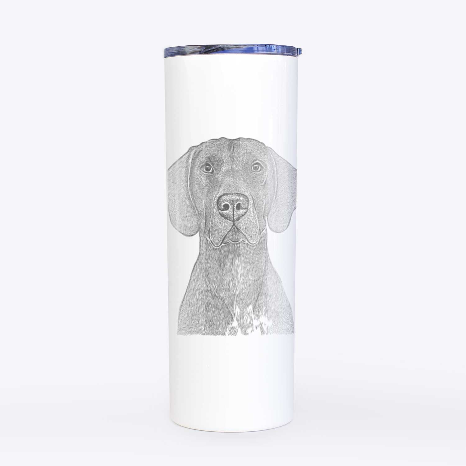 Lucifer the German Shorthaired Pointer - 20oz Skinny Tumbler