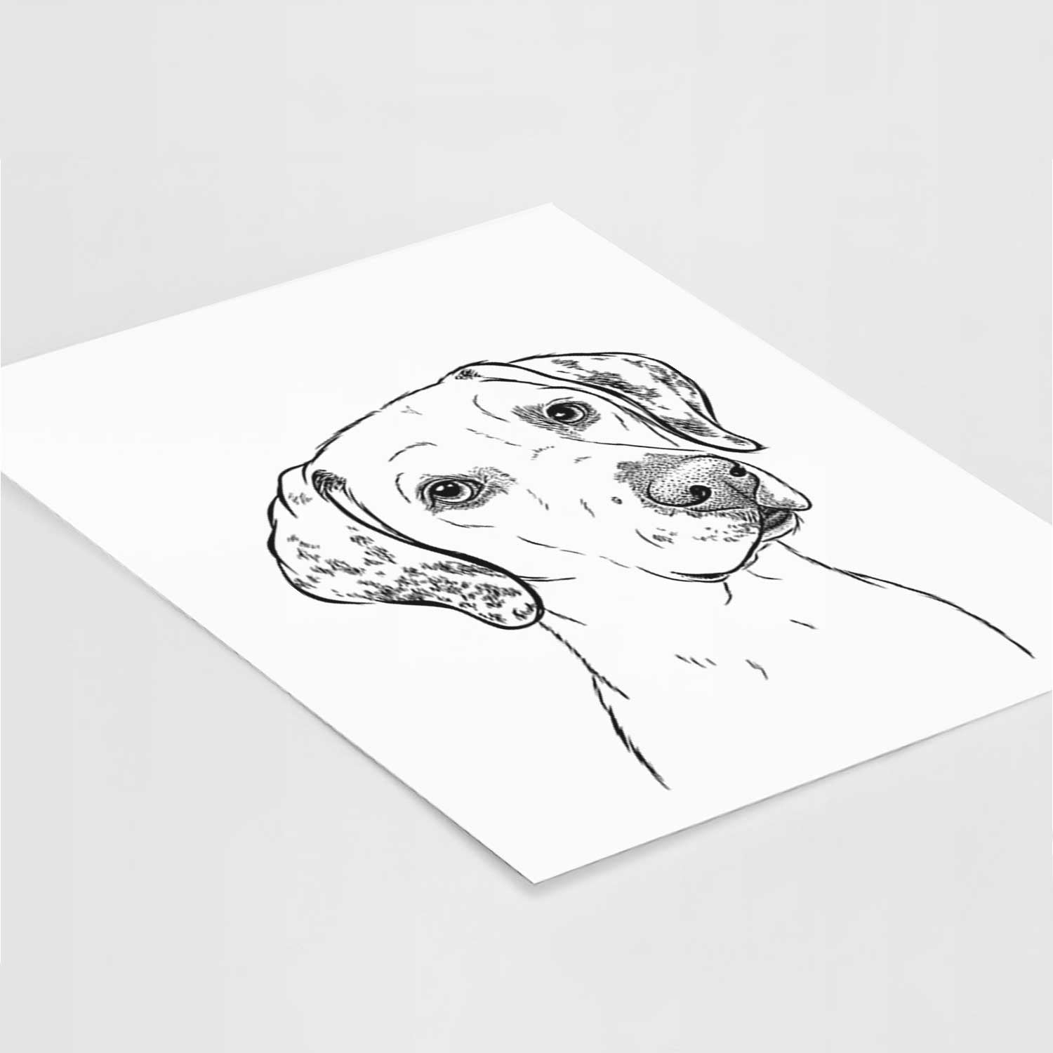 Lucky the Dalmatian Art Print