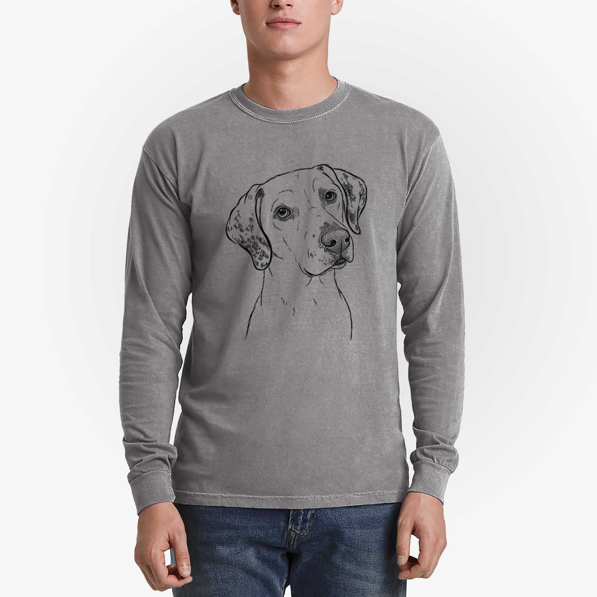 Bare Lucky the Dalmatian - Heavyweight 100% Cotton Long Sleeve