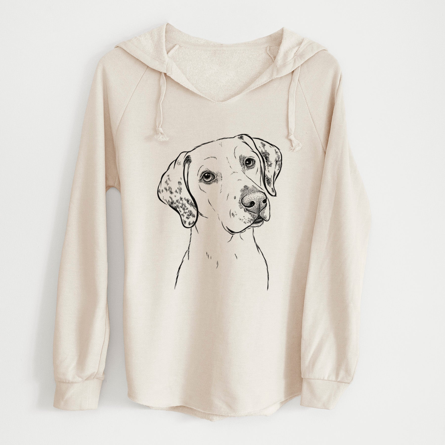 Bare Lucky the Dalmatian - Cali Wave Hooded Sweatshirt