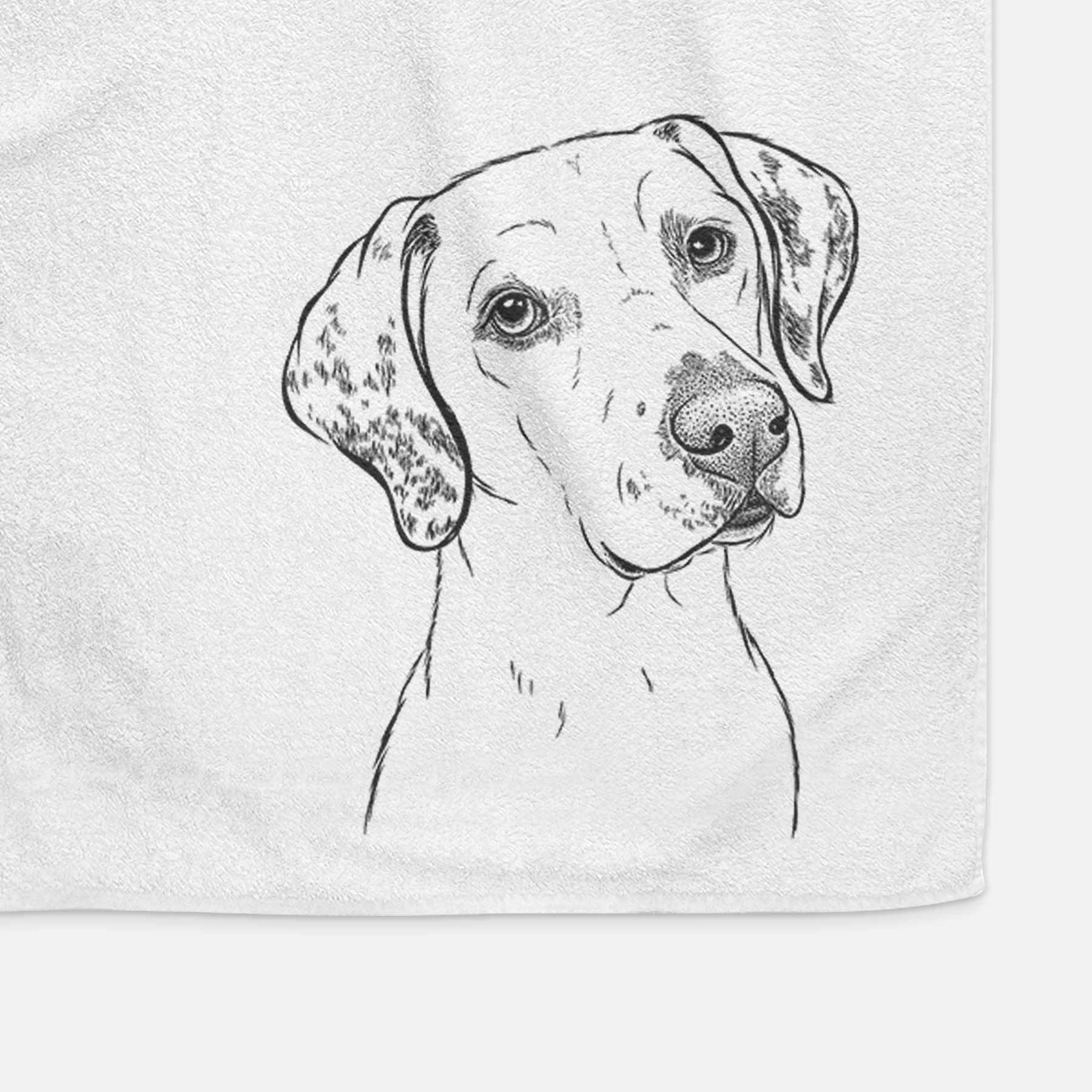 Lucky the Dalmatian Decorative Hand Towel