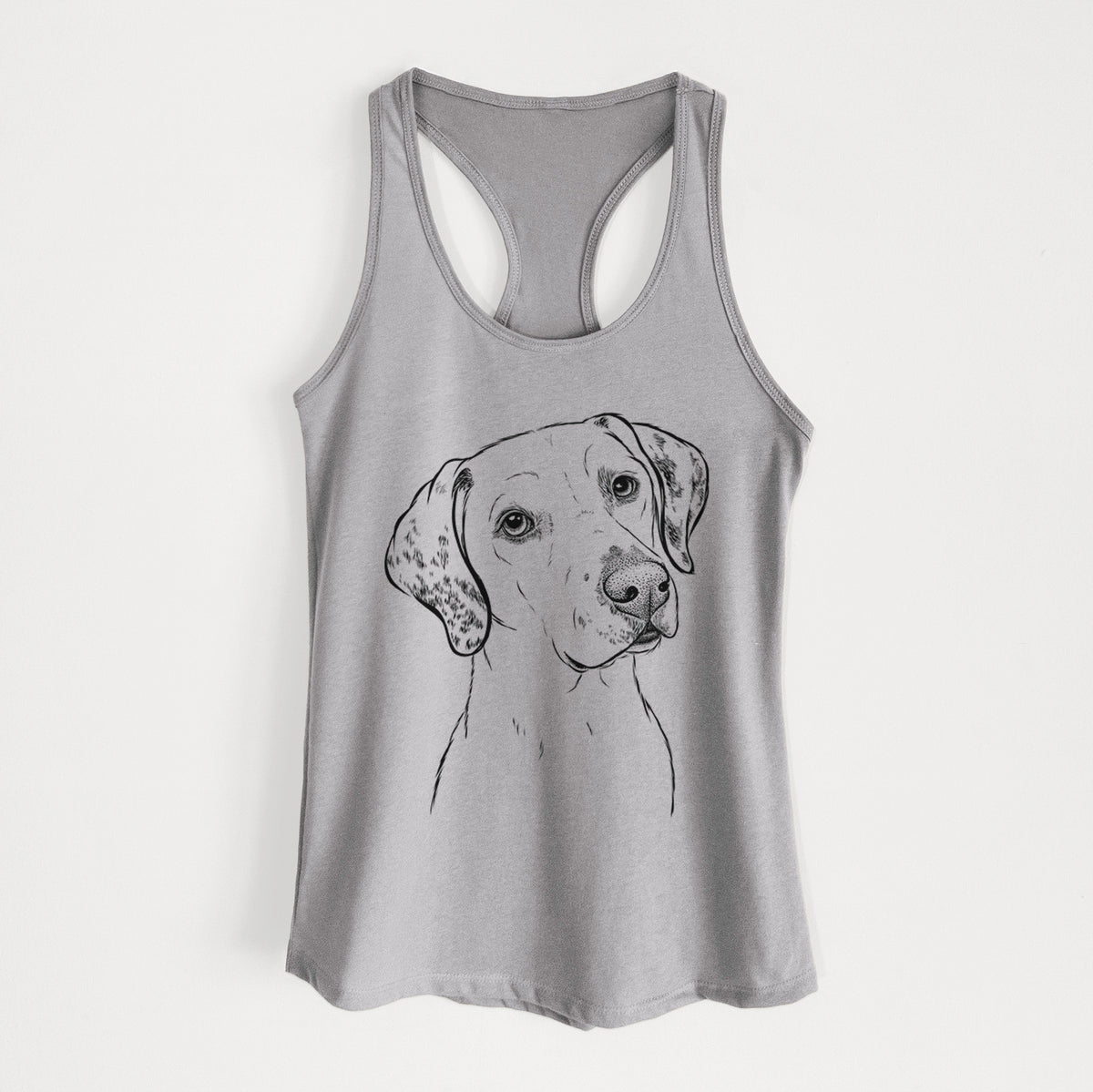 Lucky the Dalmatian - Women&#39;s Racerback Tanktop