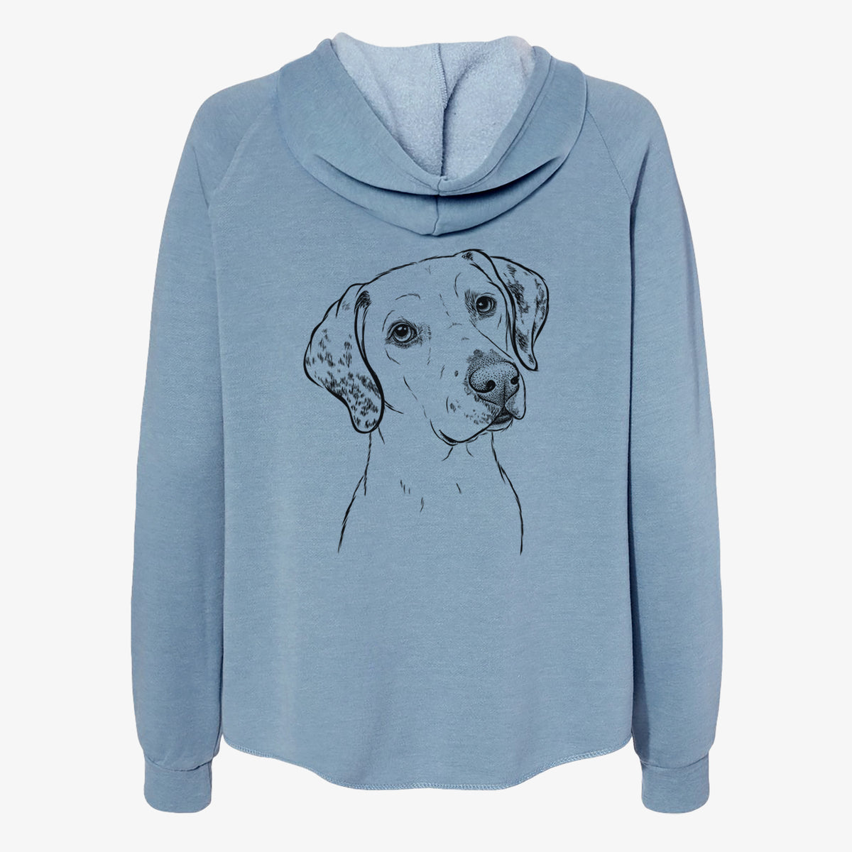 Lucky the Dalmatian - Women's Cali Wave Zip-Up Sweatshirt