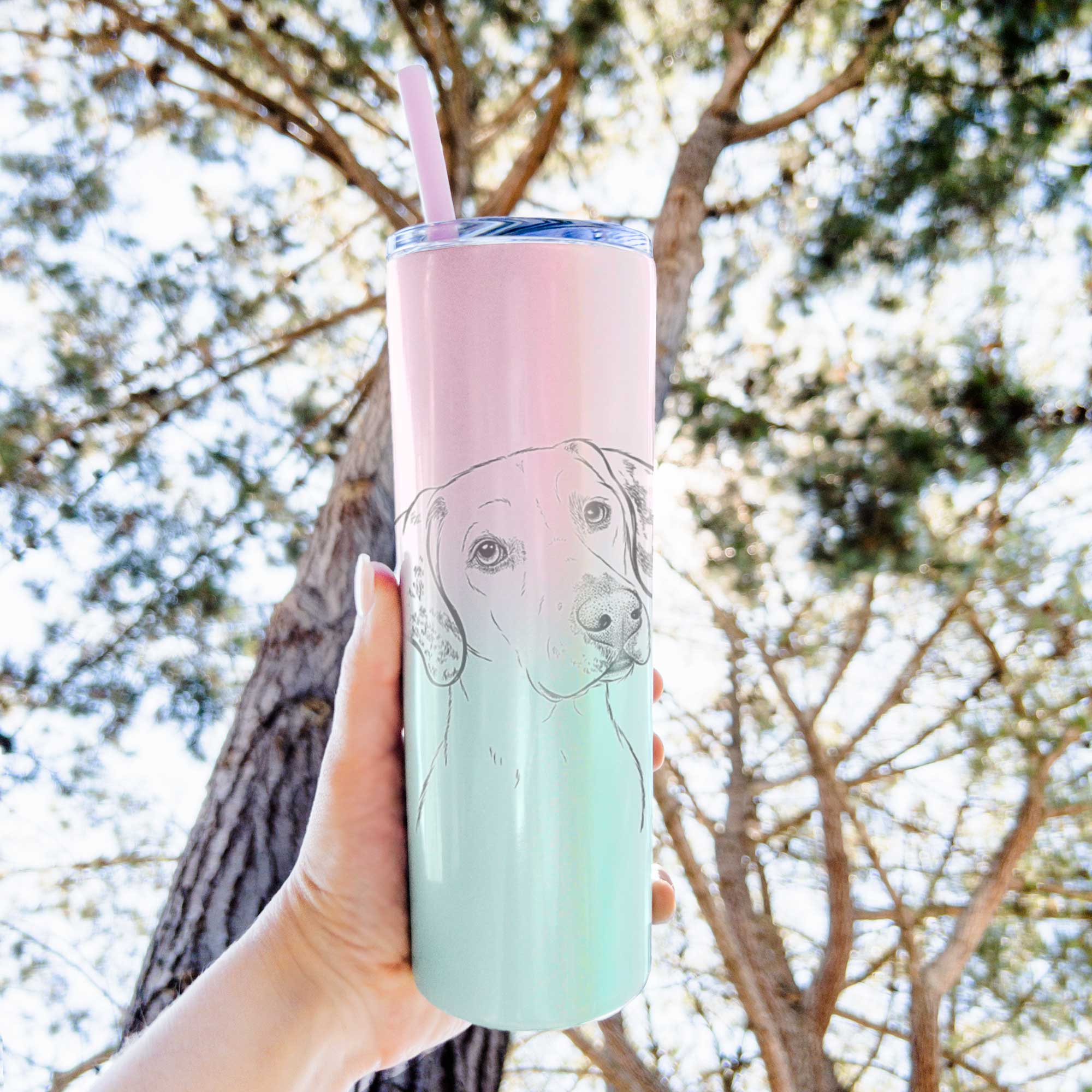 Lucky the Dalmatian - 20oz Skinny Tumbler