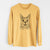 Bare Lucky the Serval Cat - Heavyweight 100% Cotton Long Sleeve