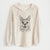 Bare Lucky the Serval Cat - Cali Wave Hooded Sweatshirt