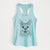 Lucky the Serval Cat - Women's Racerback Tanktop