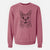 Bare Lucky the Serval Cat - Unisex Pigment Dyed Crew Sweatshirt