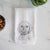 Lucy Boo the Goldendoodle Decorative Hand Towel