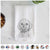 Lucy Boo the Goldendoodle Decorative Hand Towel