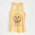 Lucy Boo the Goldendoodle - Women's Racerback Tanktop