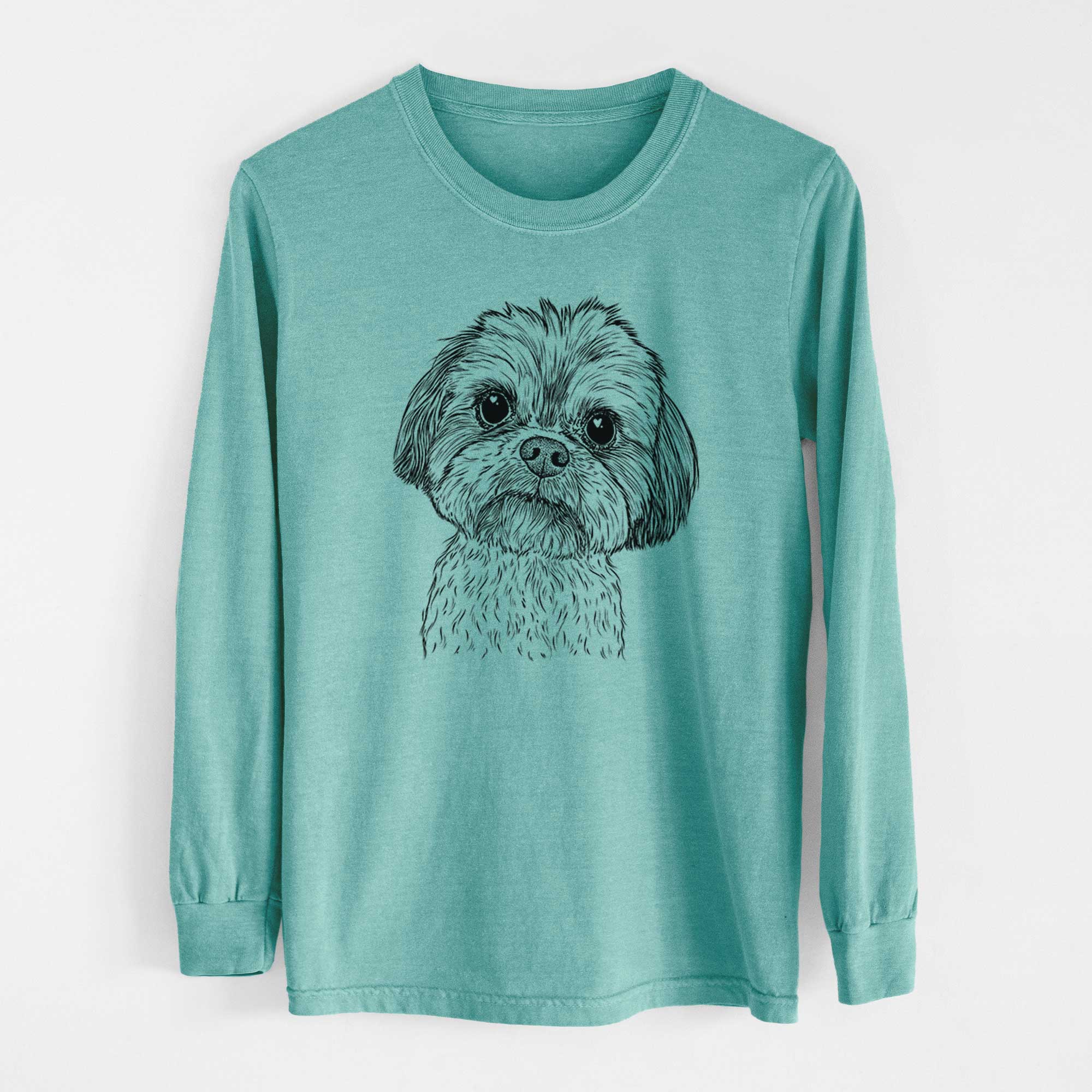 Bare Lucy the Shorkie - Heavyweight 100% Cotton Long Sleeve