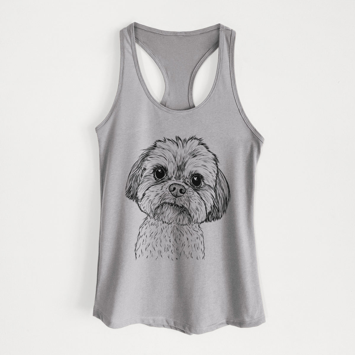 Lucy the Shorkie - Women&#39;s Racerback Tanktop