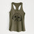 Lucy the Shorkie - Women's Racerback Tanktop