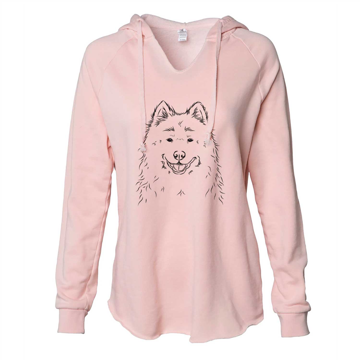 Luka the Samoyed - Cali Wave Hooded Sweatshirt