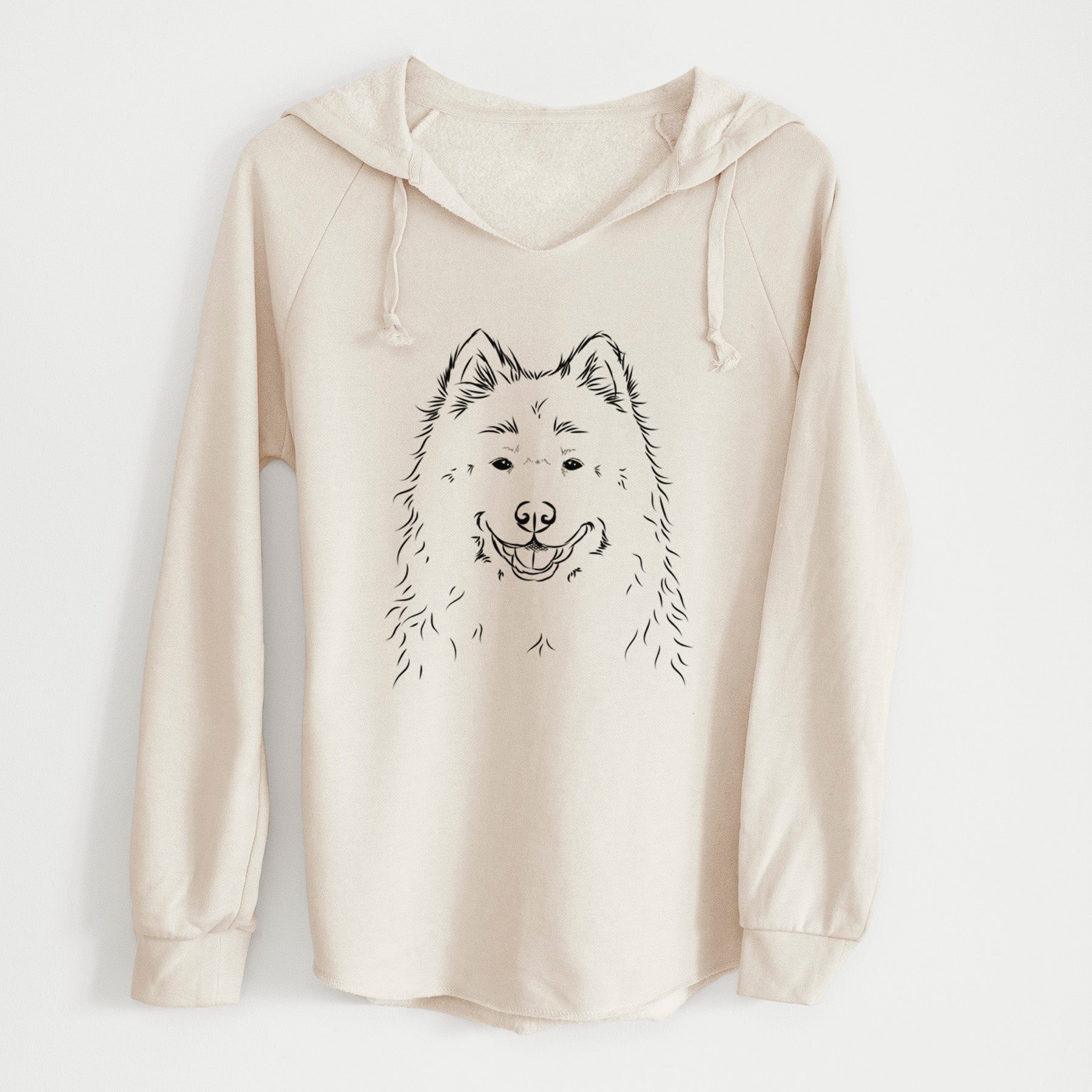 Bare Luka the Samoyed - Cali Wave Hooded Sweatshirt