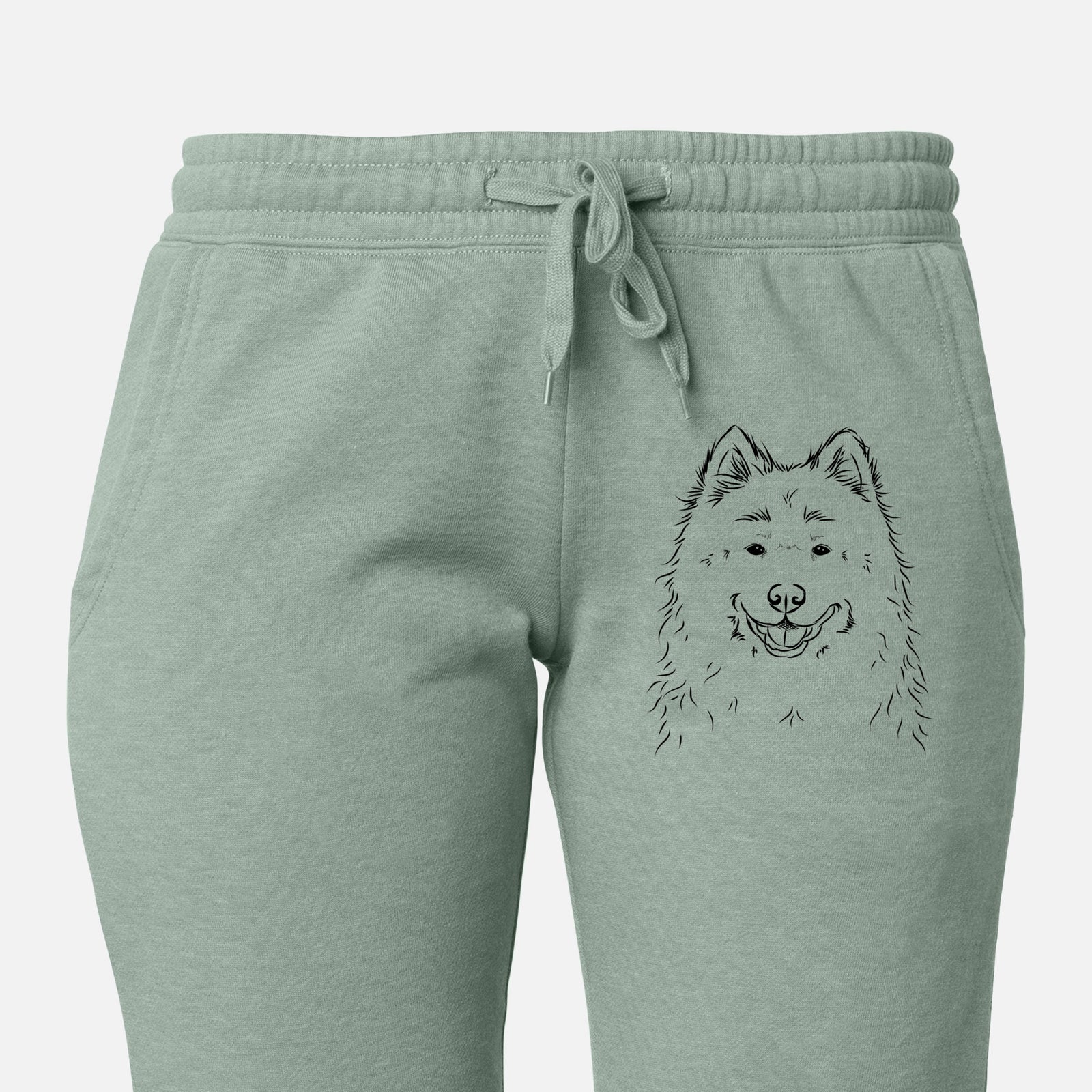 Luka the Samoyed - Women's Cali Wave Joggers