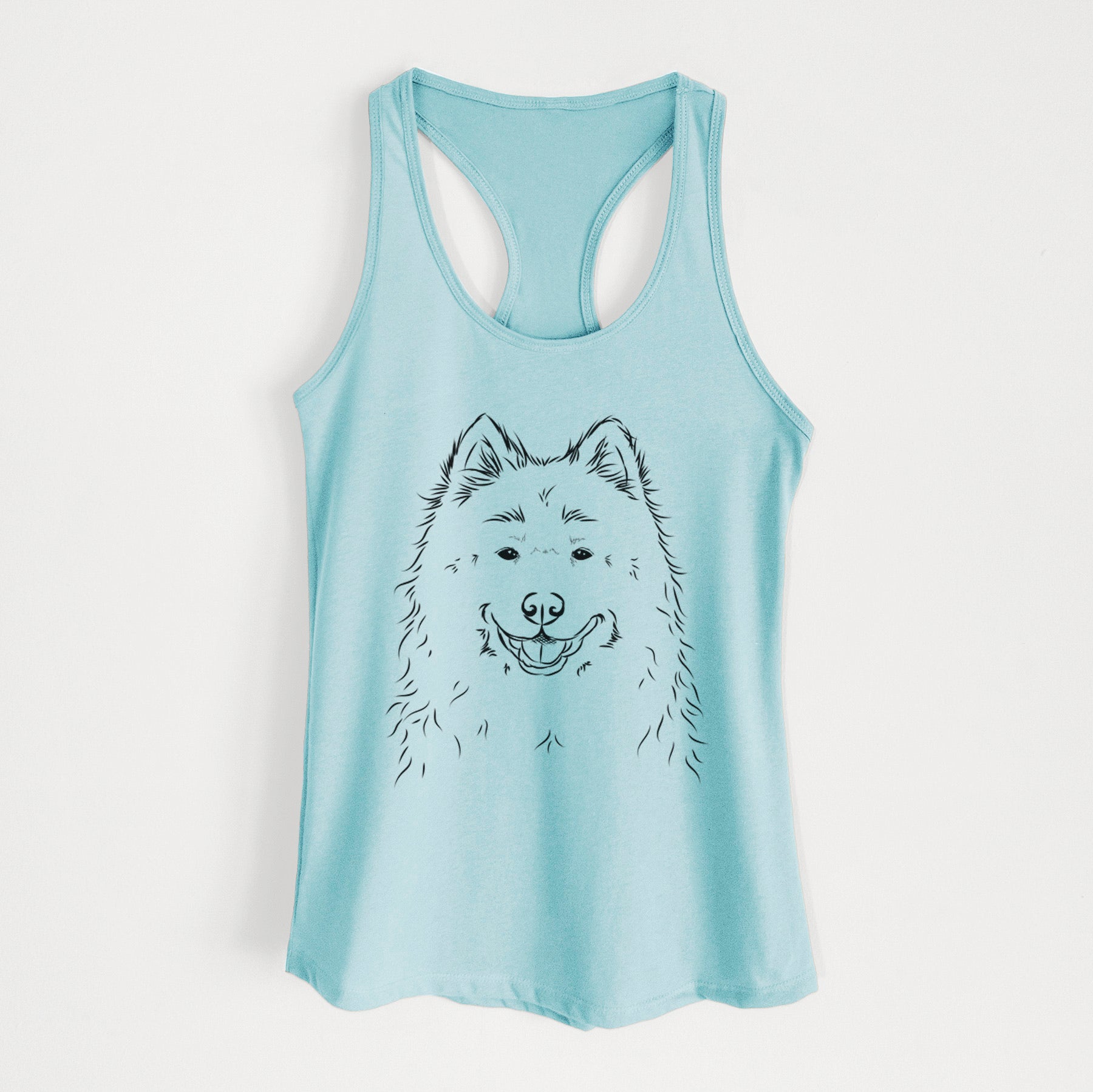 Luka the Samoyed - Women's Racerback Tanktop