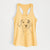 Lumen the Special Needs Great Dane - Women's Racerback Tanktop