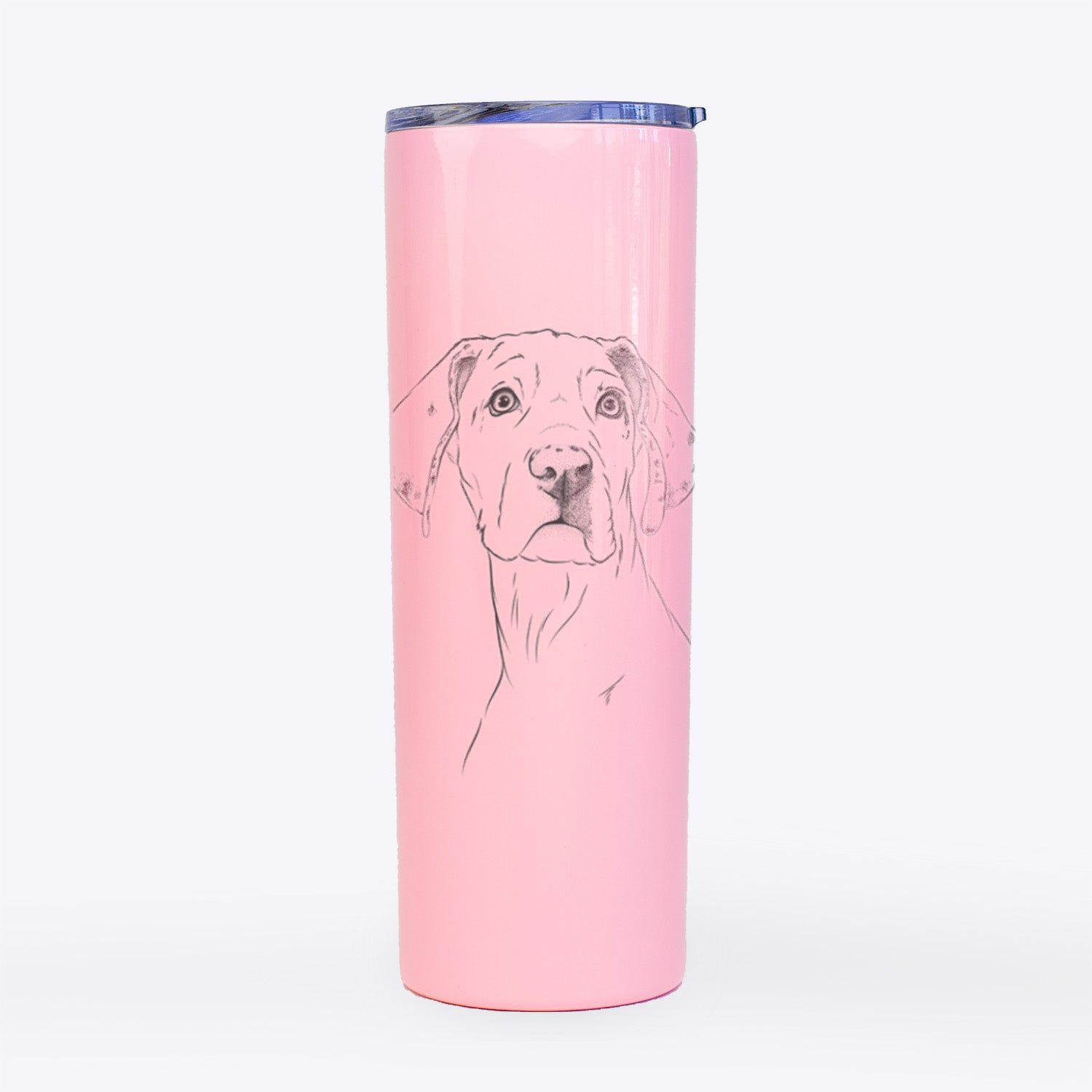 Lumen the Special Needs Great Dane - 20oz Skinny Tumbler