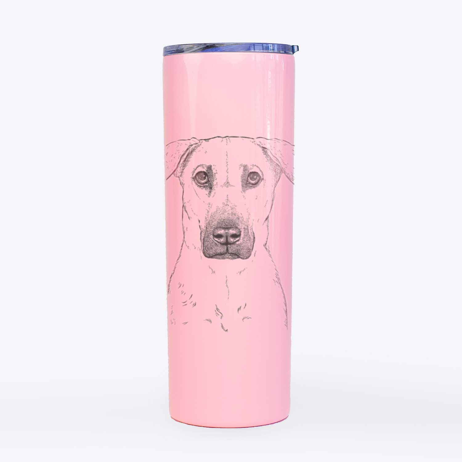 Luna the Black Mouth Cur - 20oz Skinny Tumbler