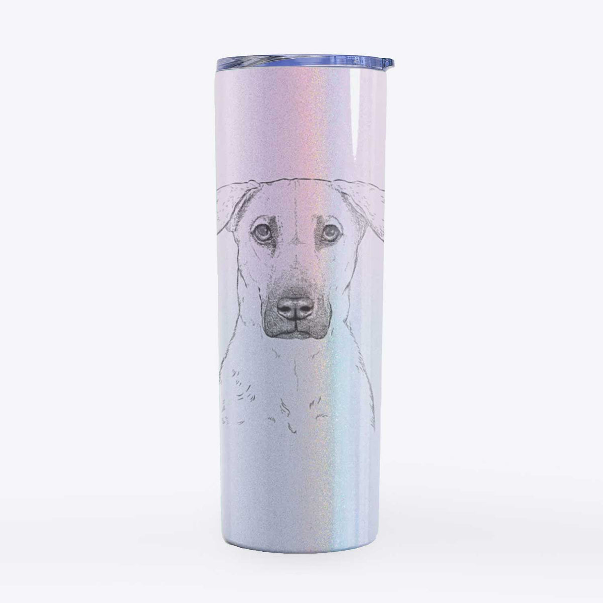 Luna the Black Mouth Cur - 20oz Skinny Tumbler