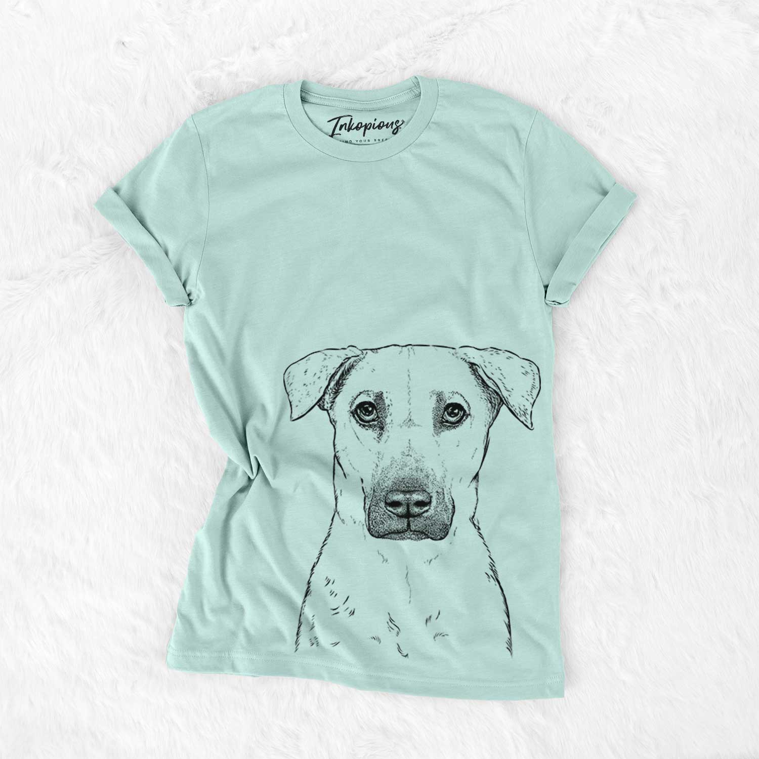 Luna the Black Mouth Cur - Bella Canvas Unisex Crewneck