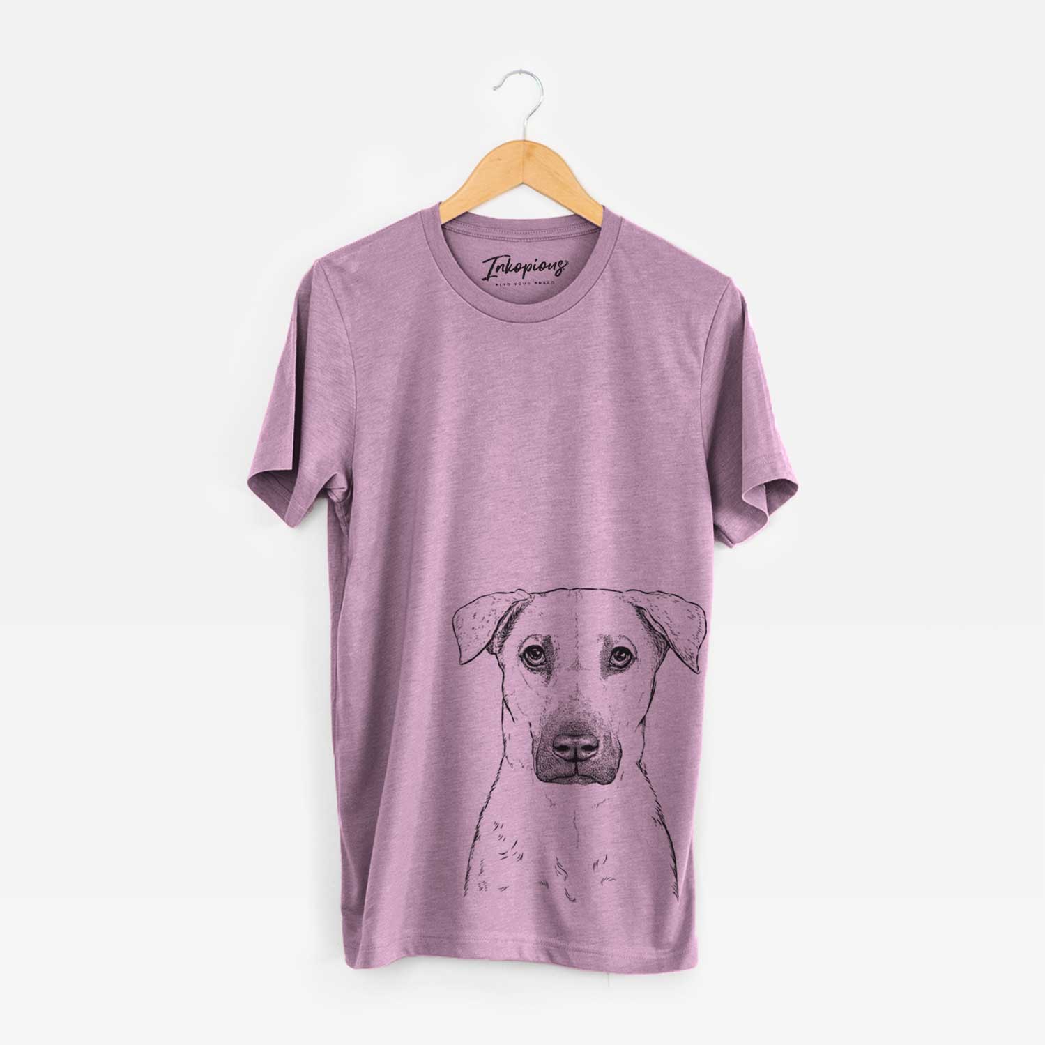 Bare Luna the Black Mouth Cur - Unisex Crewneck